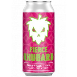 Fierce Beer Rhubarb Fruit Pale Ale 440ml - Inverurie Whisky Shop