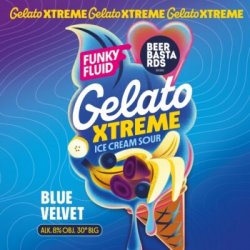 Funky Fluid  Gelato Xtreme Blue Velvet - Browarium