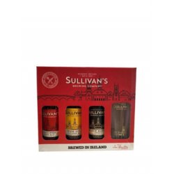 Sullivan’s 3 Bottle & Glass Set - The Wine Centre