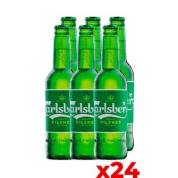 Carlsberg 33cl - Cassa da 24 Bottiglie - Bottle of Italy