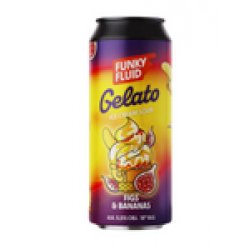 Funky Fluid: Gelato Figs & Bananas - puszka 500 ml - Piwne Mosty - Stu Mostow