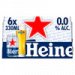 Heineken Premium pilsener 0.0 bier blik Heineken Premium pilsener 0.0 bier blik