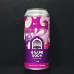 Vault City Grape Soda Session Sour - Brew Cavern