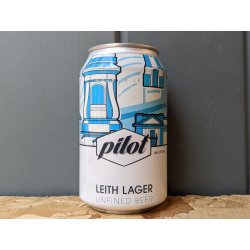 Pilot  Leith Lager : Crisp Light Lager - Dead Time Beers