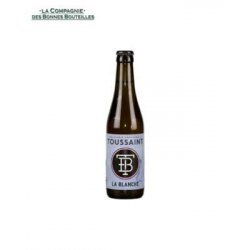 Bière Brasserie Toussaint - La Blanche 33cl - La Compagnie des Bonnes Bouteilles