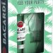 Bacardi Carta Blanca Superior White Rum 70cl with Mojito Glass Gift Set Bacardi Carta Blanca Superior White Rum 70cl with Mojito Glass Gift Set