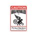 Metal Sign Area Patrolled By Flying Monkeys Metal Sign Area Patrolled By Flying Monkeys