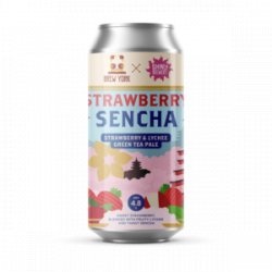 Brew York x Shiny  Strawberry Sencha  4.8% - The Black Toad