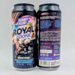 Funky Fluid Royal Cookie: Rocky Road Funky Fluid Royal Cookie: Rocky Road