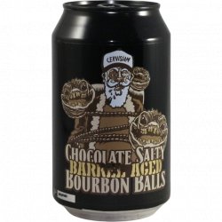 Cervisiam Chocolate Salty Bourbon Balls BARREL AGED 4-YEARS OnlyCans