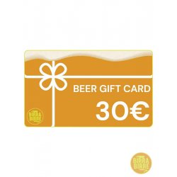 Beer gift card 30 € - Birra e Birre