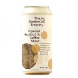 The Garden Brewery- Imperial Hazelnut & Coffee Stout 8% ABV 440ml Can - Martins Off Licence