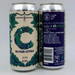 Phantom: C is for Citra DIPA (440ml) - Hop Shop Aberdeen
