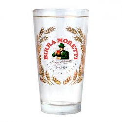 Birra Moretti Vaas Bierglas - Drankenhandel Leiden / Speciaalbierpakket.nl