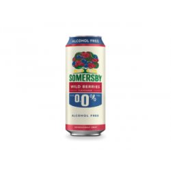 Somersby Wild Berry Cider 0.0% Vol. 24 x 50cl Dose - Pepillo