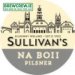 Sullivans - Na Boii - Pilsner - 4.7% ABV, 30l Keg (53 Pints) 