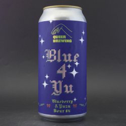 Queer Brewing - Blue 4 Yu - 6% (440ml) - Ghost Whale