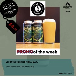 Phantom Brewing Call of the Haunted  IPA  5.5% - Premier Hop