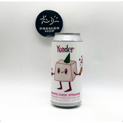 Yonder Brewing White Choc Strawb  Pastry Sour  4.5% - Premier Hop