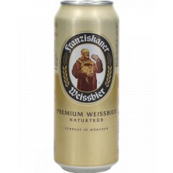 Franziskaner Hefe Weisse Blik - Drankgigant.nl