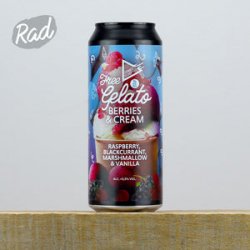 Funky Fluid Free Gelato: Berries & Cream - Radbeer