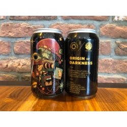 Origin of Darkness Imperial Stout Aged in Rum Barrels w Coffee, Almonds, Lactose & Speculoos Cookies  Collective Arts Brewing - The Hoptimist