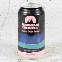 Mountain Culture Beer Co. Moon Dust Mountain Culture Beer Co. Moon Dust