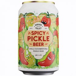 Garage Project Spicy Pickle Beer Sour 330ml - The Beer Cellar