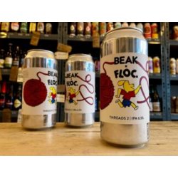 Beak x Floc  Threads 2  New England IPA - Wee Beer Shop