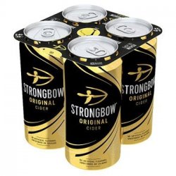 Strongbow Original Cider 4x440ml - Bot Drinks