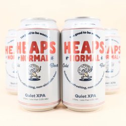 Heaps Normal Quiet XPA Non-Alcoholic Beer Can 375ml 4 Pack - Beermash