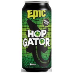 Epic Hop Gator Fresh Hop Hazy IPA 440ml - The Beer Cellar