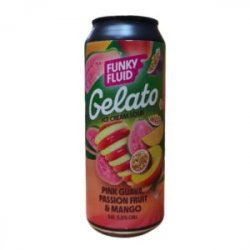 Funky Fluid Gelato: Pink Guava, Passion Fruit & Mango