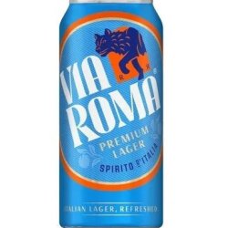 Via Roma Premium Italian Lager 24 x 440ml - Liquor Library