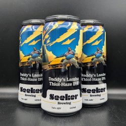 Seeker Daddy's Lambo Thiol-Haze IPA Can 4pk - Saccharomyces Beer Cafe