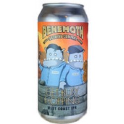 Behemoth Brewing Get Busy Hopping West Coast IPA 440mL ABV 6.9%  New Zealand Craft Beer - Hopshop