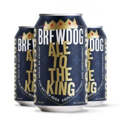 BrewDog Ale to the King Regal Pale Ale Cans 12 x 330ml Case - Liquor Library