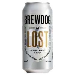 Brewdog Lost Plant First Lager Cans 24 x 440ml Case - Liquor Library