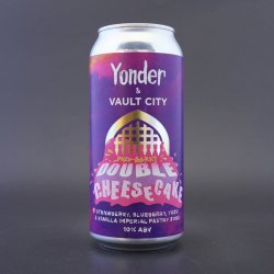 Yonder  Vault City - Yuzu Berry Double Cheesecake - 10% (440ml) - Ghost Whale