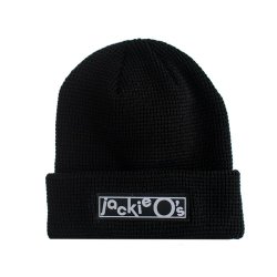 Jackie O’s Black Jackie O’s Logo Beanie - Jackie O’s Brewery