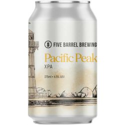 Five Barrel Pacific Peak XPA 375ml - BoozeBud