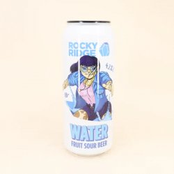 Rocky Ridge Brewing Co. Water