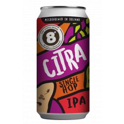 8 Degrees Citra IPA 440ml Can - Molloys