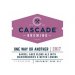 Cascade Brewing One Way Or Another 2017 12x50CL Cascade Brewing One Way Or Another 2017 12x50CL