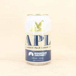 Mountain Culture Beer Co. Aussie Pale Lager