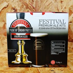 Festival Ales - Pride of London Porter - 40 Pint Beer Kit - Brewbitz Homebrew Shop