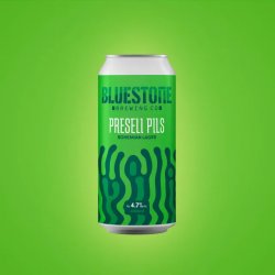 Bluestone Brewing co Presell Pils Bohemian Lager 4.7% ABV 440ml can - Stori Beer & Wine