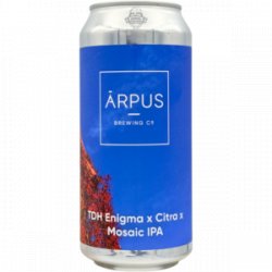 Ārpus Brewing Co. – TDH Enigma X Citra X Mosaic IPA - Rebel Beer Cans