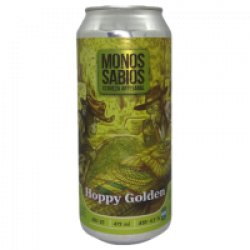 Monos Sabios Hoppy Golden 0.5L - Mefisto Beer Point