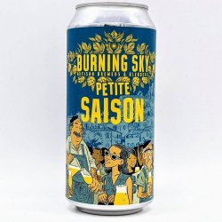 Burning Sky - Petite Saison - 3.5% ABV - 440ml Can - The Triangle